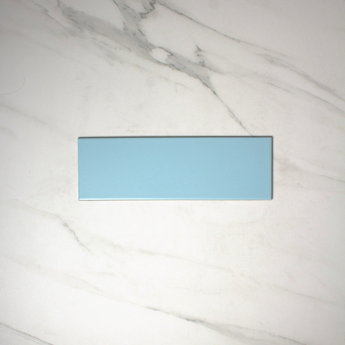 vitra pool blue matt 100x300mm top view
