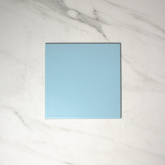 vitra pool blue matt 200x200mm top view