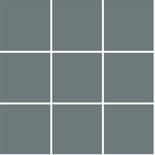 VitrA Prussian Blue Gloss Mosaic 100x100mm mesh sheet