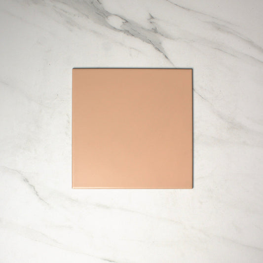 vitra rose cream matt 200x200mm top view