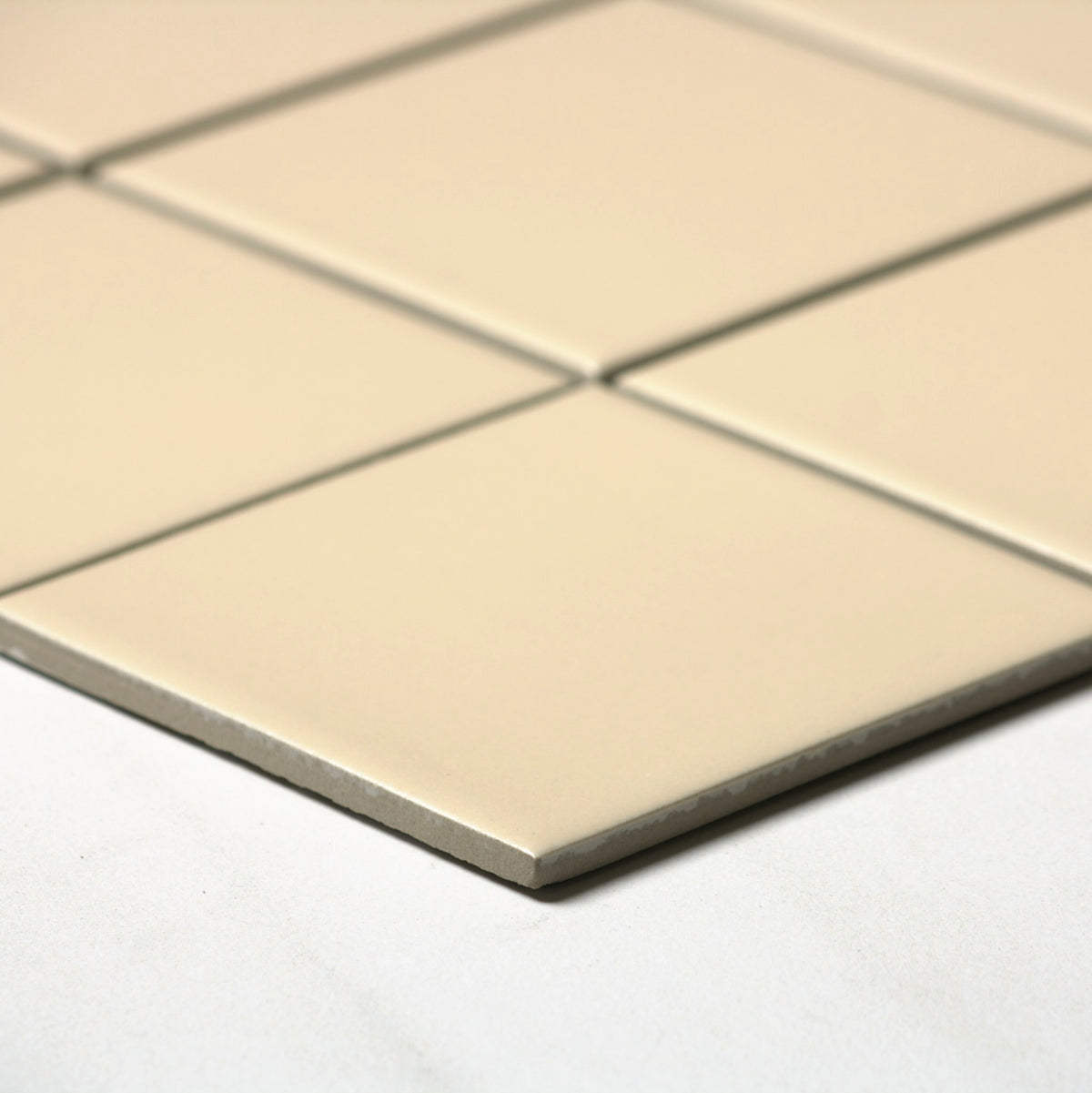 vitra sand matt mosaic 100x100mm angle view