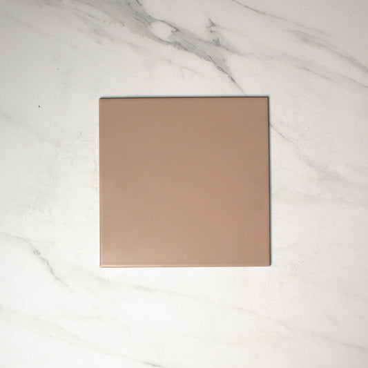 vitra soft brown matt 200x200mm top view