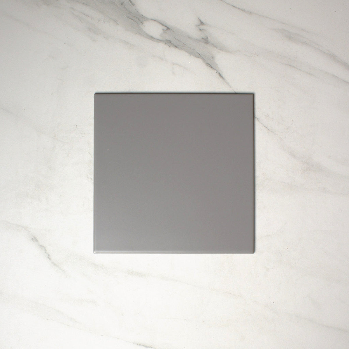 vitra stone grey matt 200x200mm top view