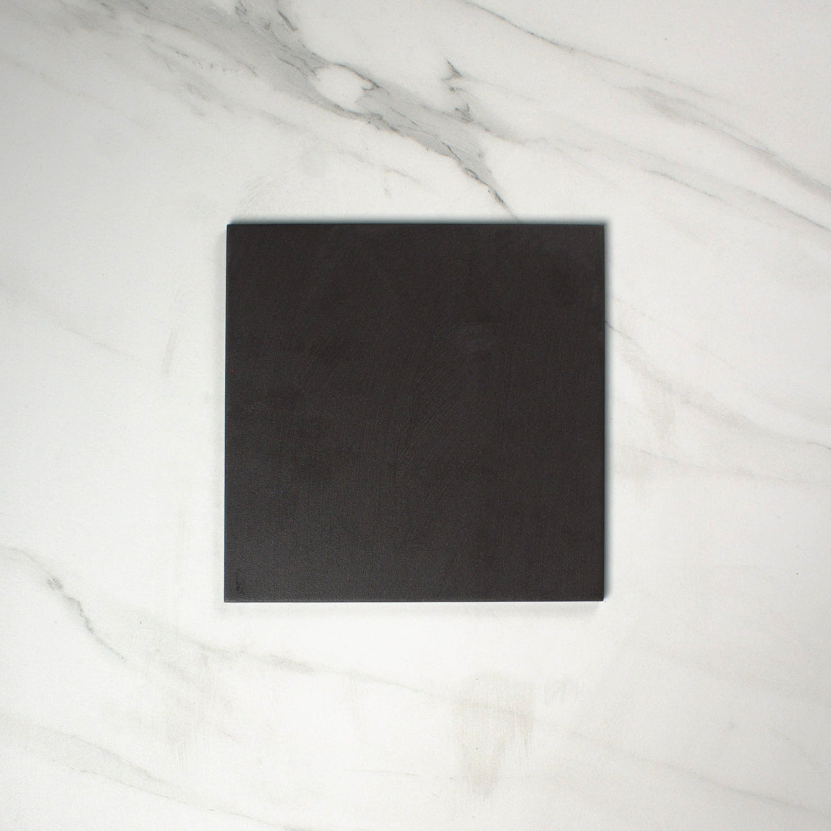 vitra uni black matt r10a 200x200mm top view