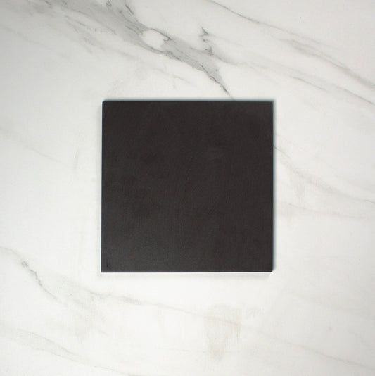 vitra uni black matt r10a 200x200mm top view