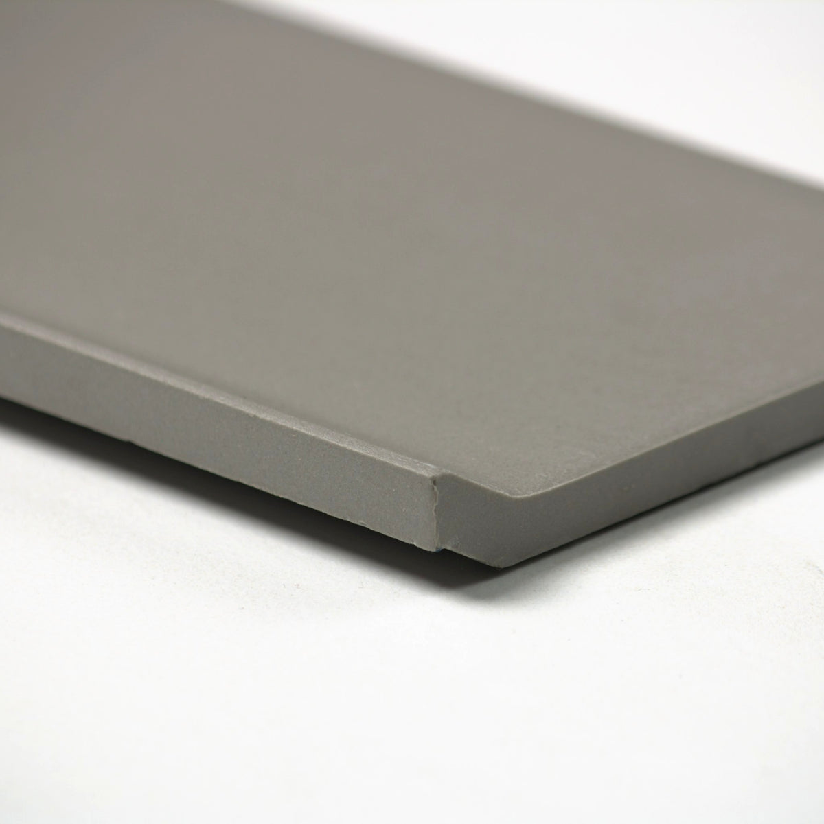 vitra uni grey matt cove 100x200mm angle view