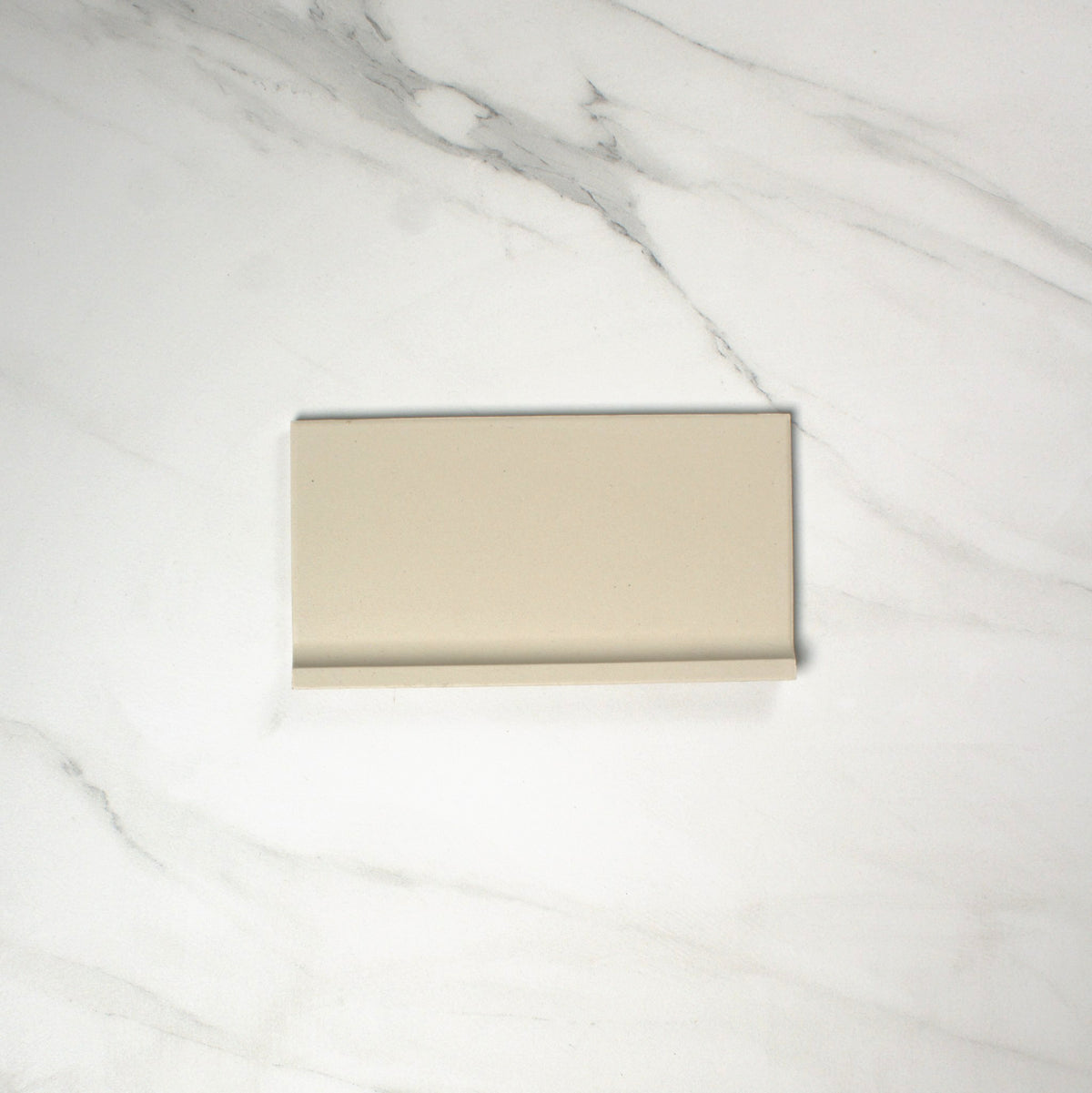 vitra uni ivory matt cove 100x200mm top view
