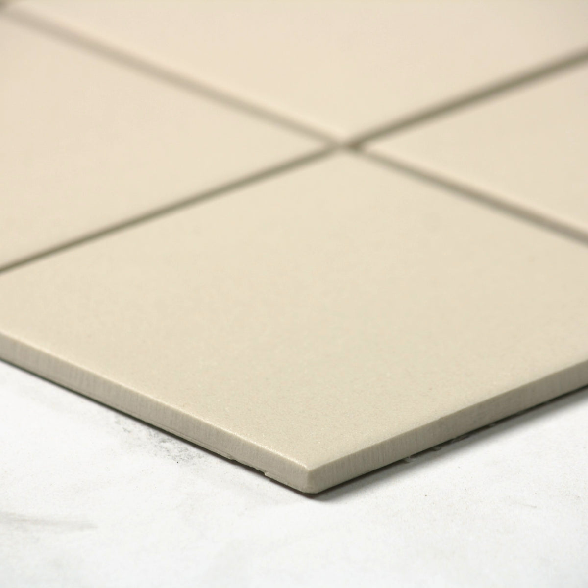 vitra uni ivory matt r10b mosaic 100x100mm angle view