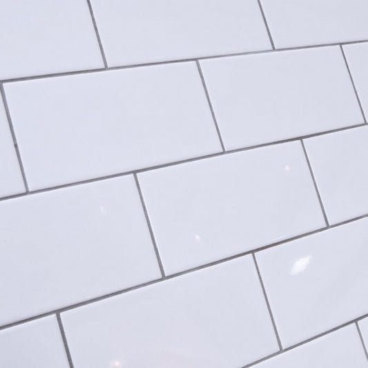VitrA White Gloss 100x200mm tile