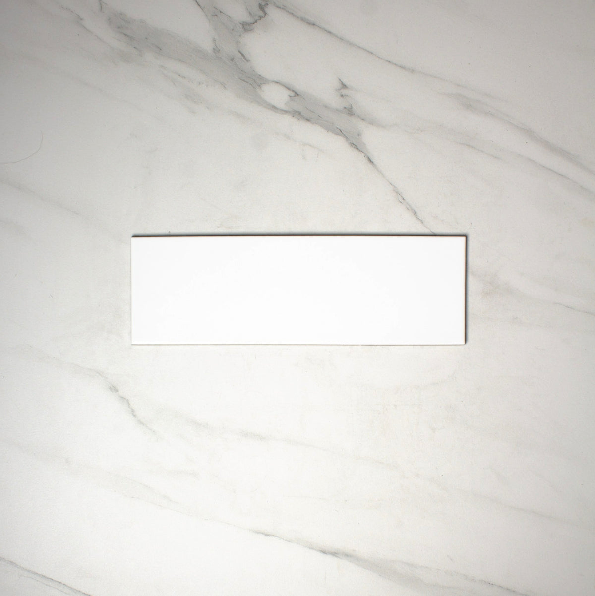 vitra white matt 100x300mm top view