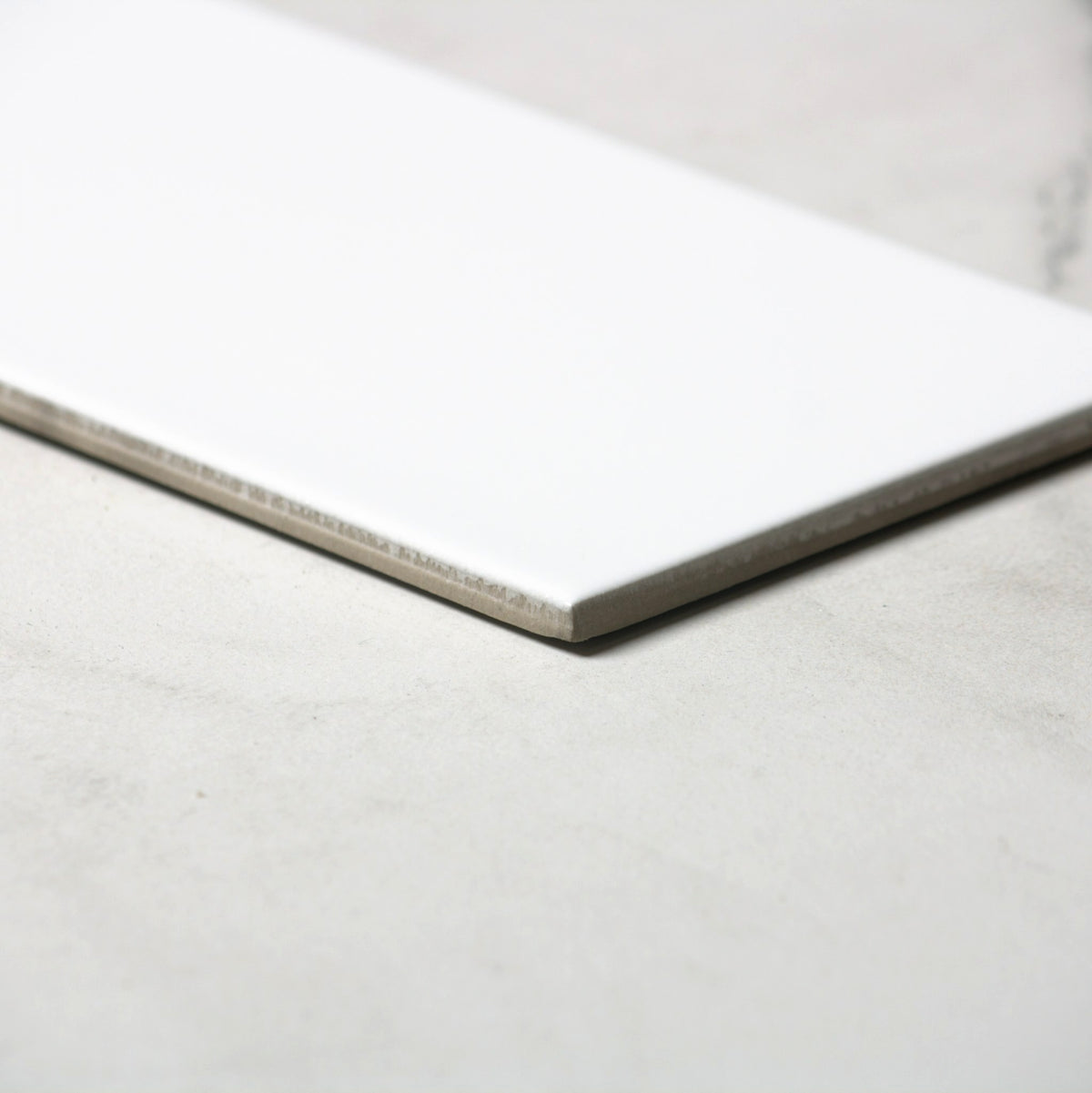 vitra white matt 100x300mm angle view