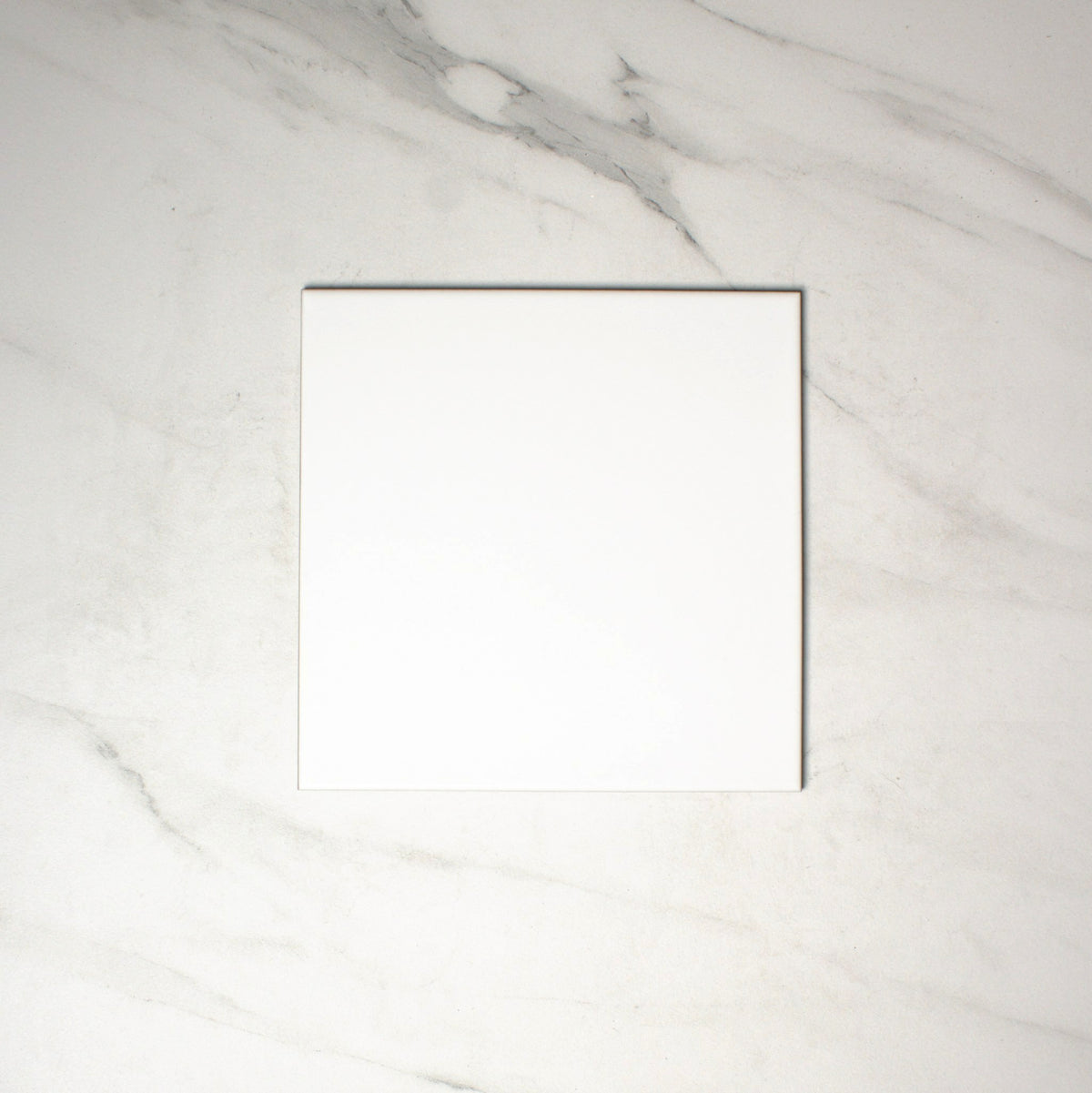 vitra white matt 200x200mm top view