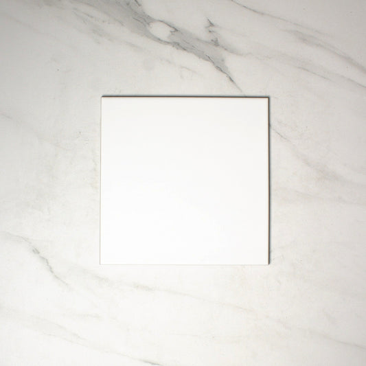 vitra white matt 200x200mm top view