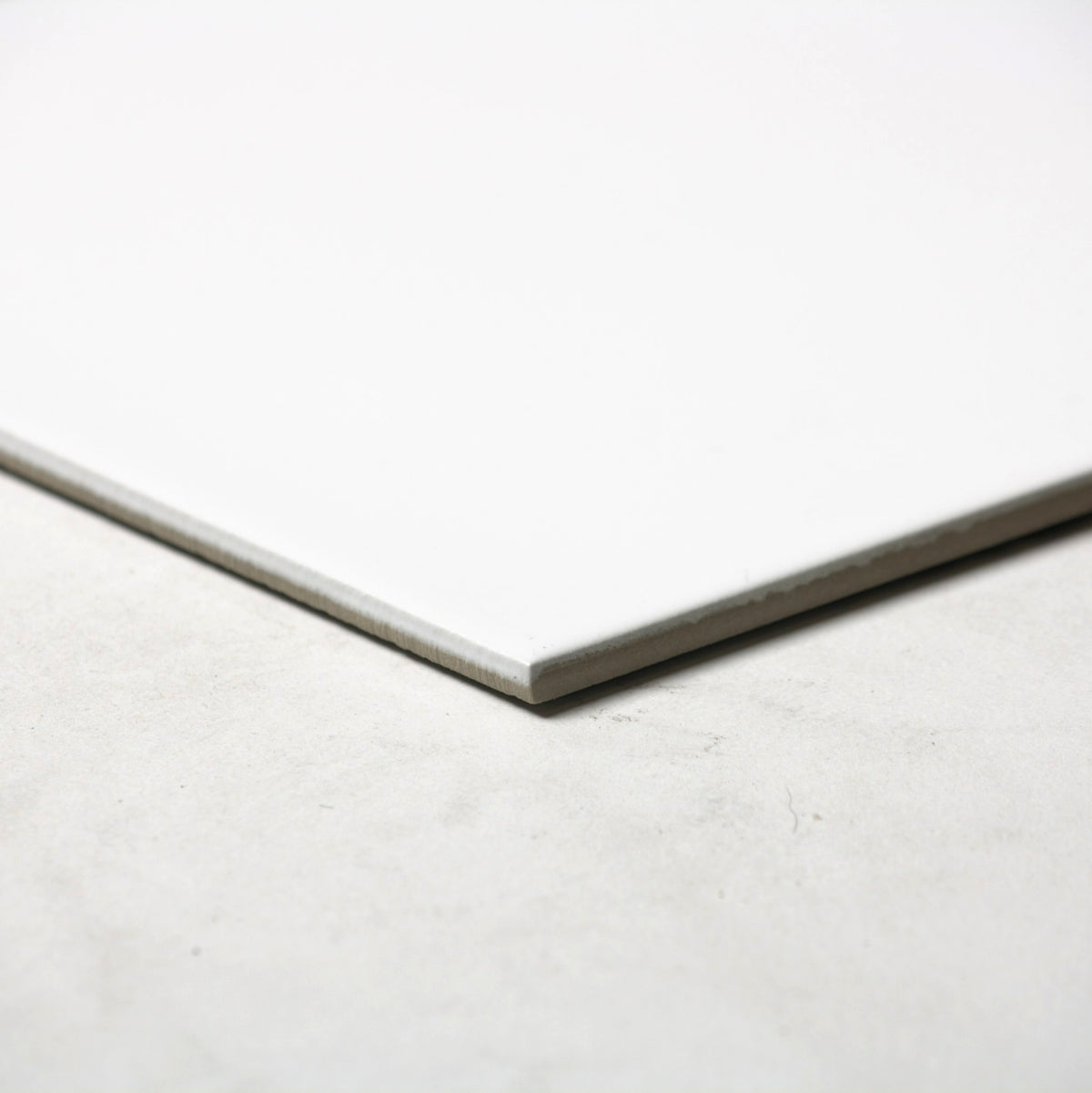vitra white matt 200x200mm angle view