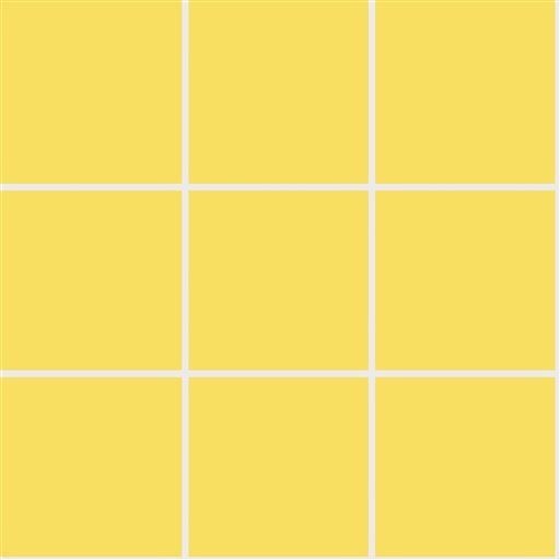 VitrA Yellow Gloss Mosaic 100x100mm mesh sheet