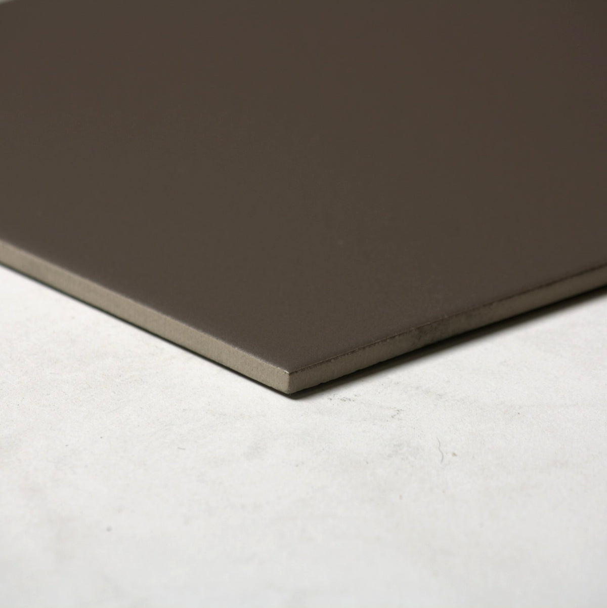 vitra zinc grey matt 200x200mm angle view