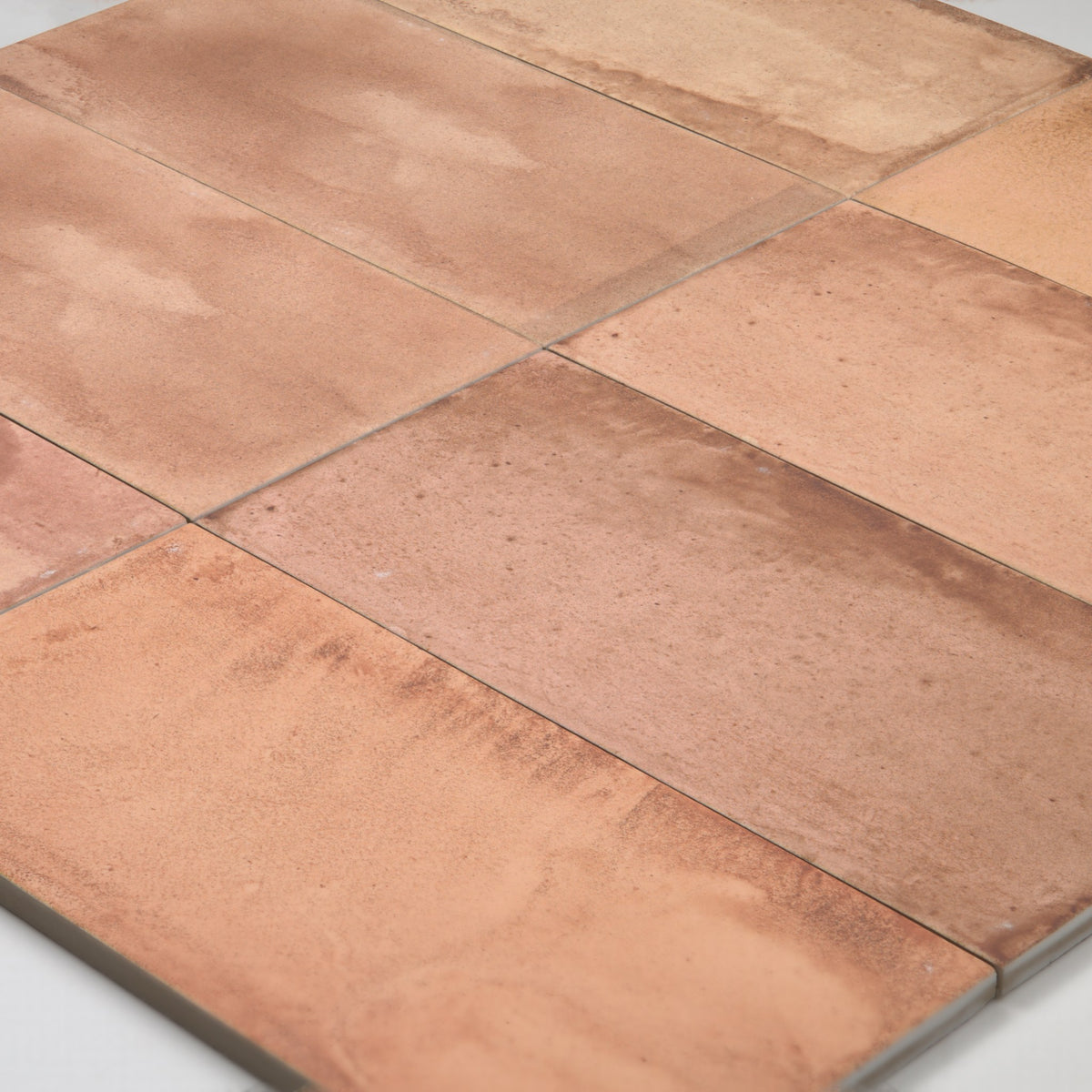 Xabia Salmon Matt 115x231mm angle view
