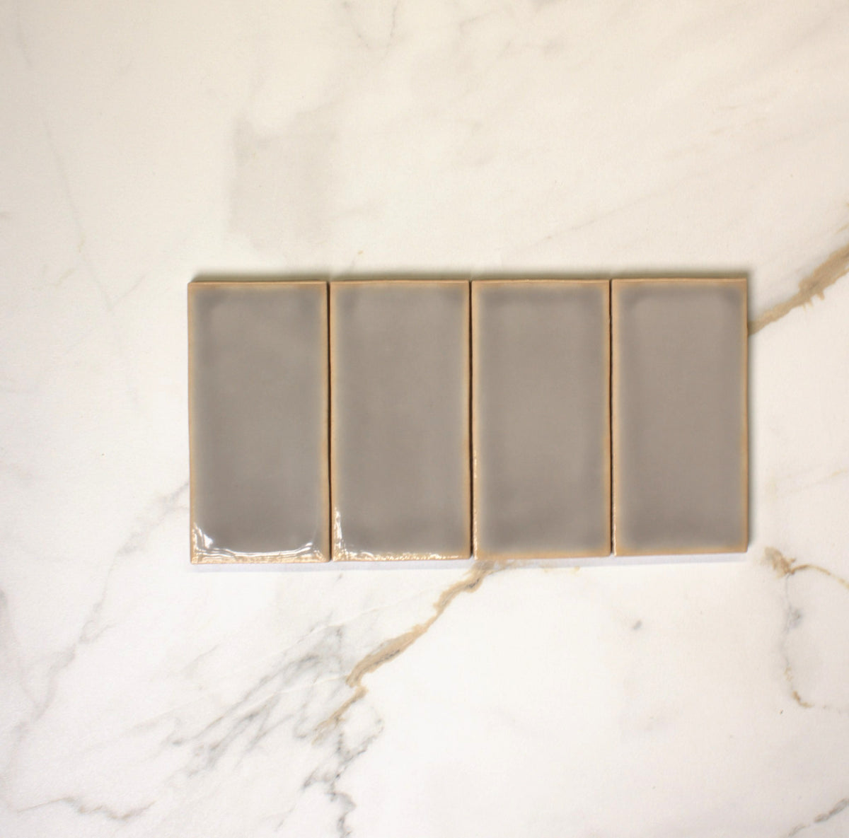 yoko pewter gloss 62 5x125mm top view