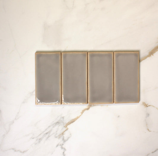 yoko pewter gloss 62 5x125mm top view
